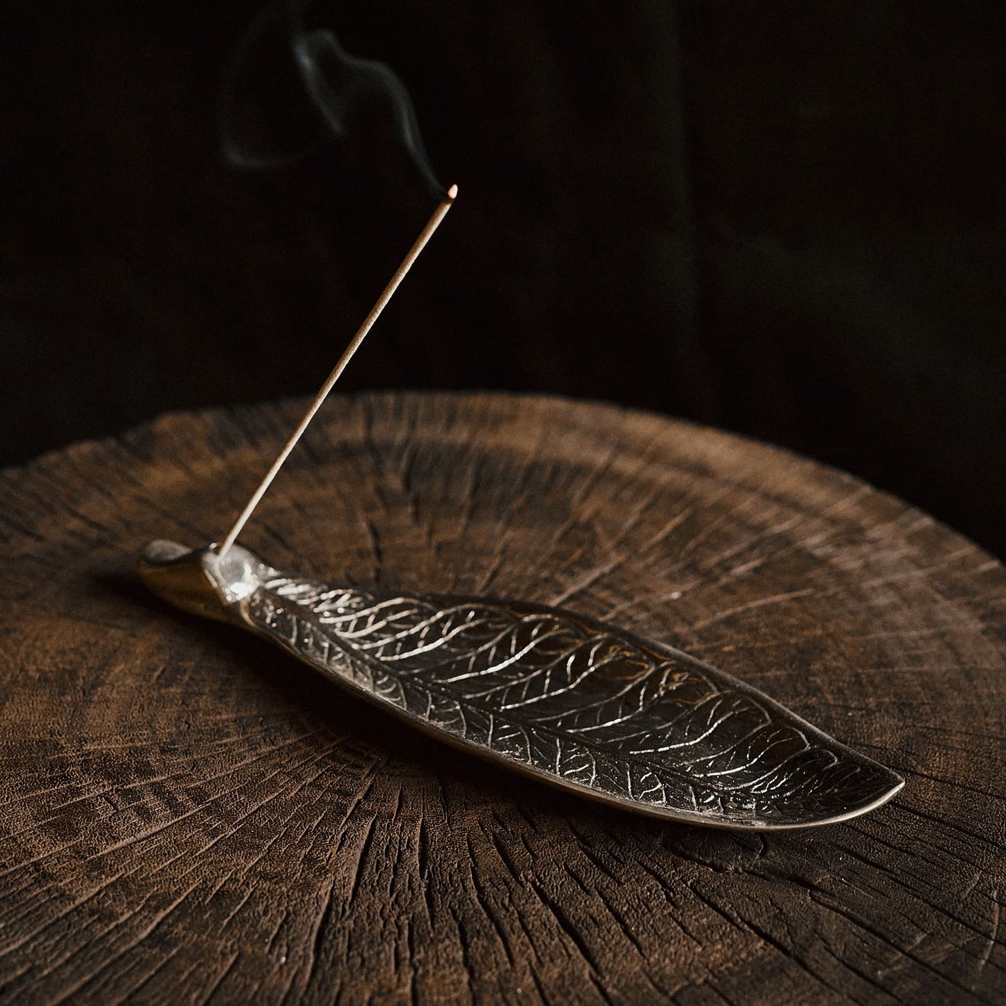 Incense sticks holder: Leaf